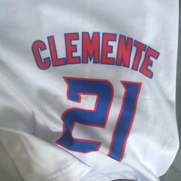 Baseball Puerto Rico Roberto Clemente Jersey size L - Picture 4 of 6